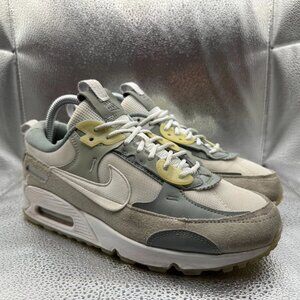 Size 8 Nike Air Max 90 Futura Mint Gray Green Womens Athletic Sneaker DM9922-105